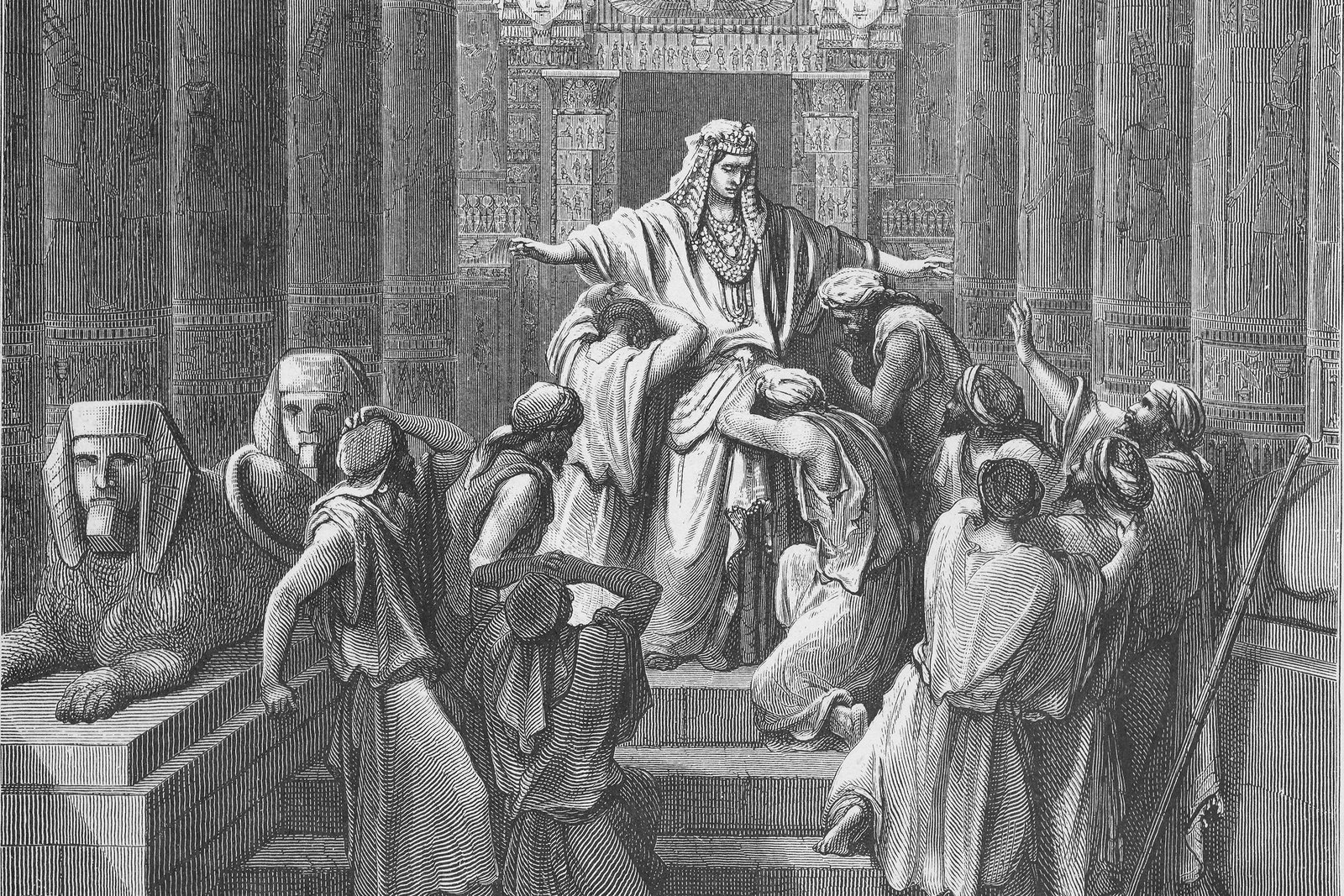 Joseph revealing his identity to his brothers in Egypt