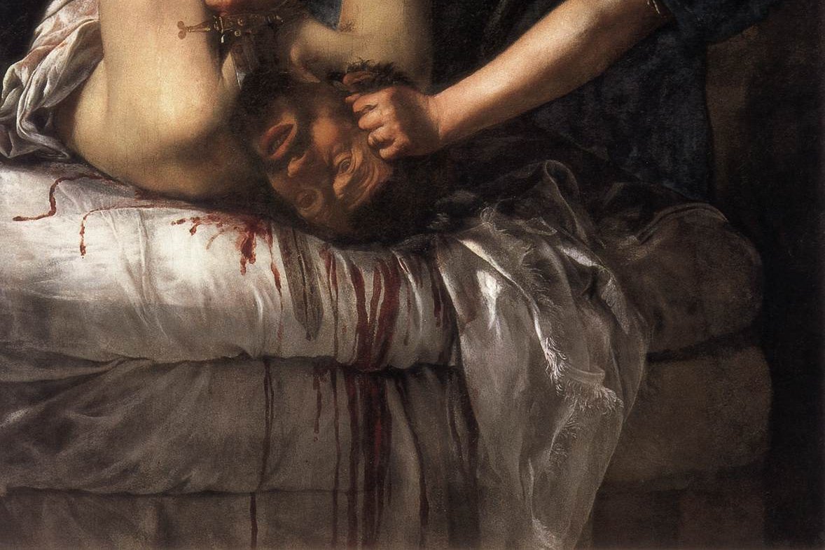 Judith beheading Holofernes with her maidservant standing beside her