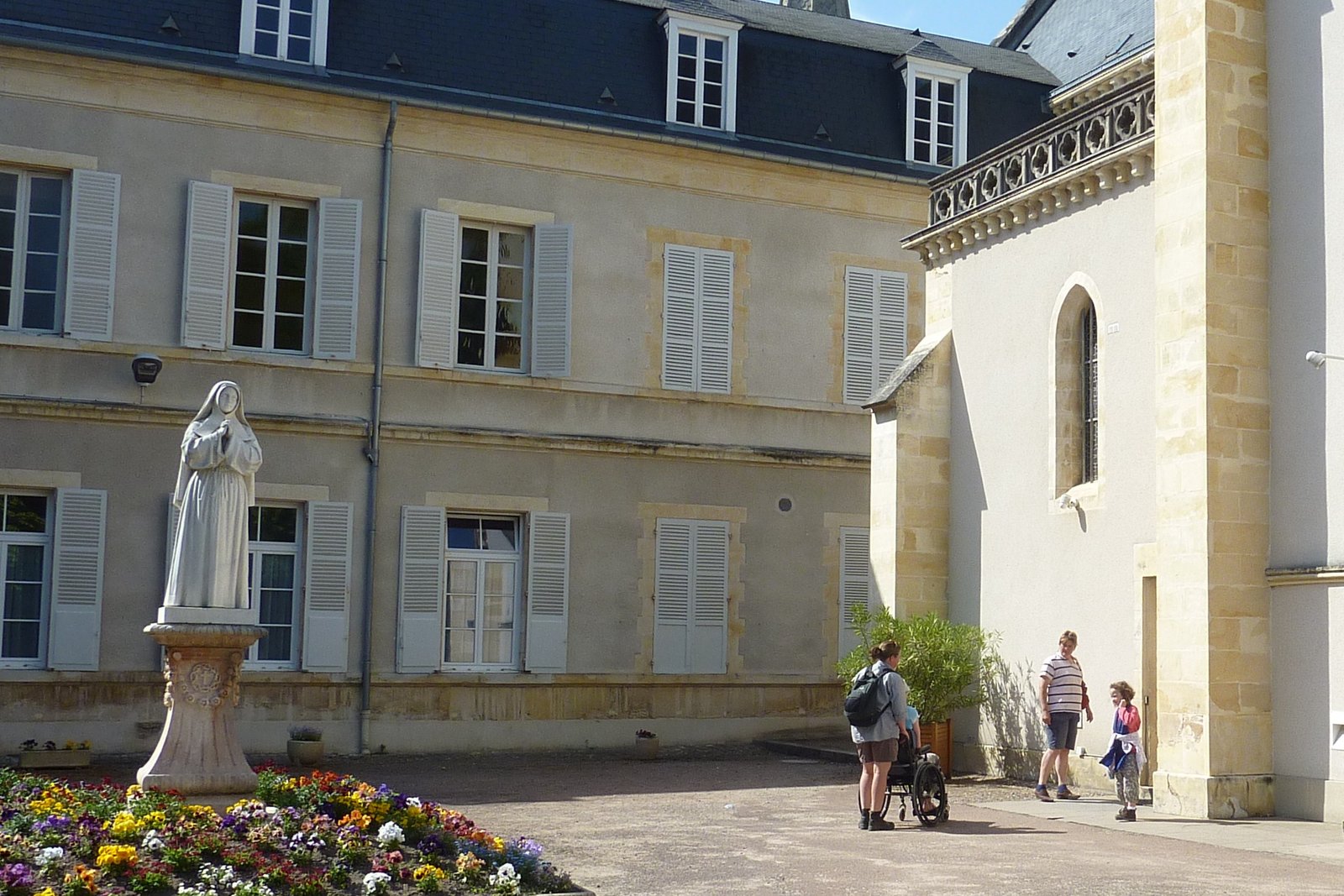 The chapel of the Convent of Saint-Gildard in Nevers, France, where Saint Bernadette Soubirous died in 1879