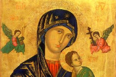 Our Mother of Perpetual Help, Byzantine-style icon, 15th century
