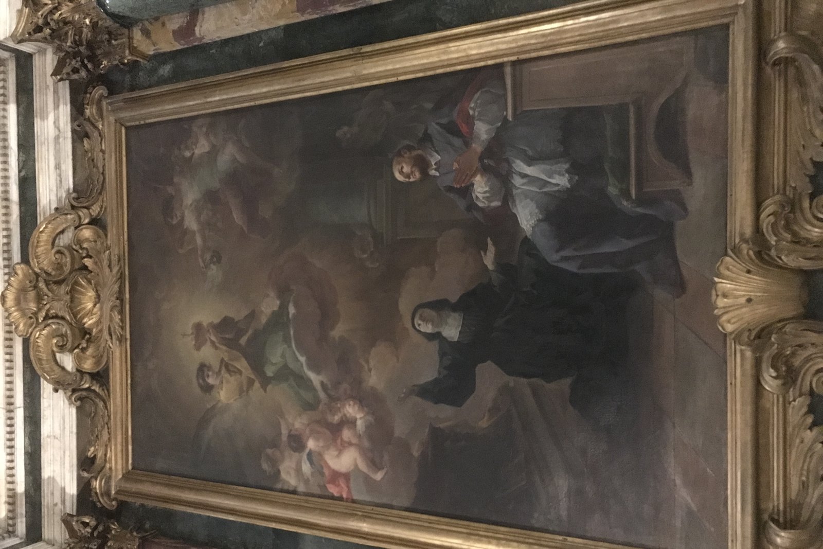 An 18th-century painting of Saint Jane Frances de Chantal in religious habit.