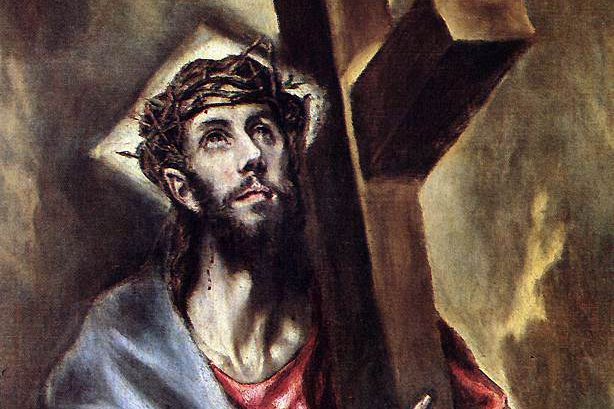 El Greco's painting of Christ carrying the cross on the way to Calvary