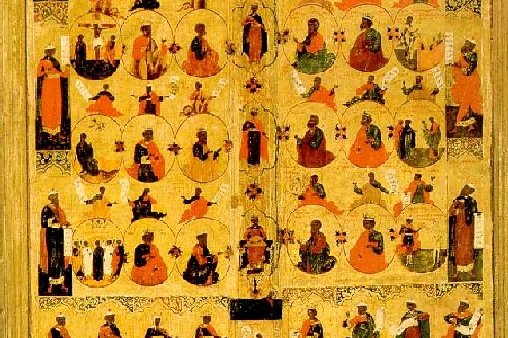 A 17th-century icon of the Tree of Jesse
